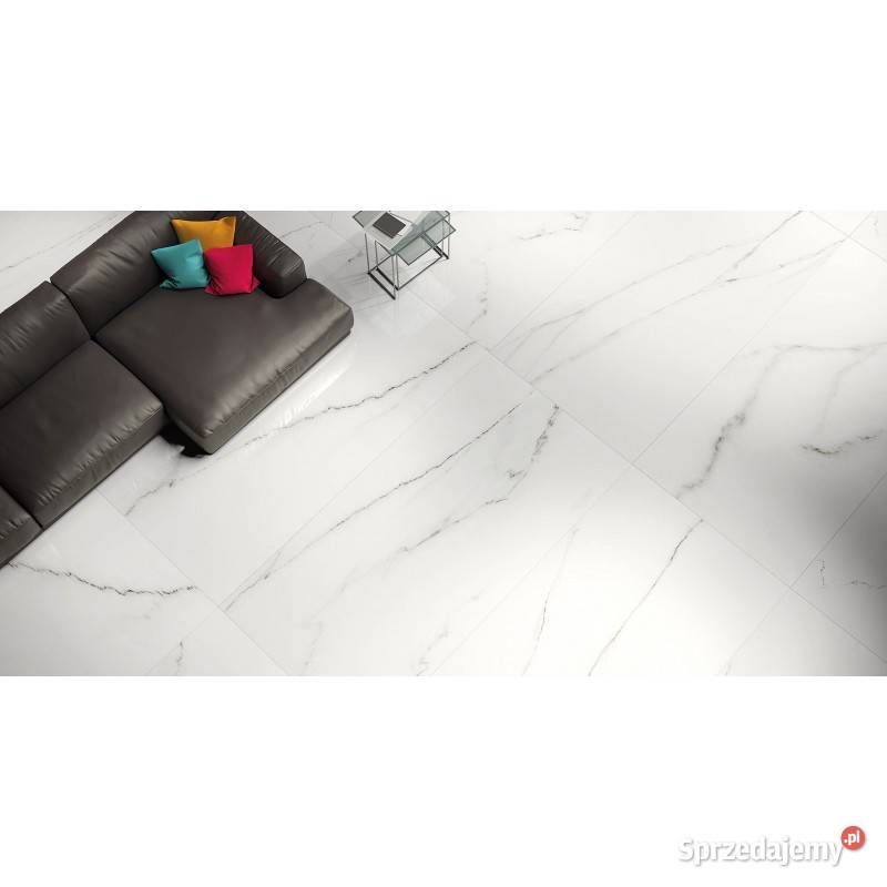 Gres szkliwiony Statuario 120240 288m21 M Dom i Ogród Warszawa
