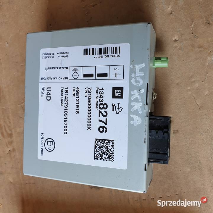 OPEL MOKKA WZMACNIACZ MODUL RADIA 13438276 Łochowice sprzedam