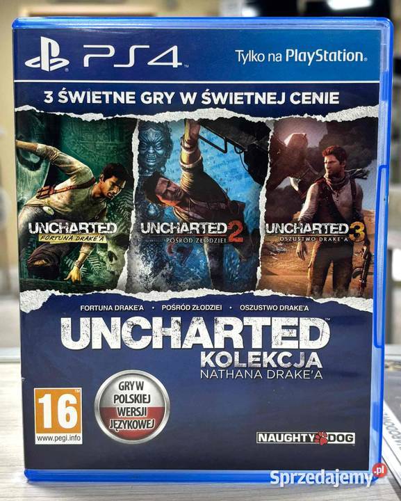 Gra 4 Uncharted 3 in 1 Elbląg