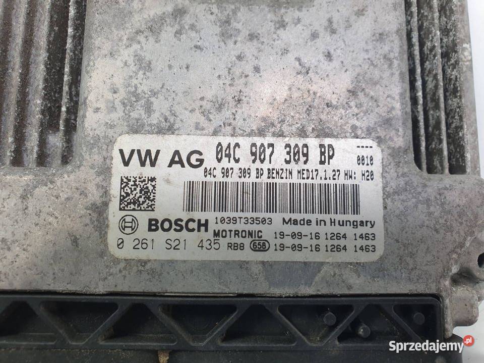 KOMPUTER SILNIKA ECU SKODA FABIA III 04C907309BP Pozostałe Lipno