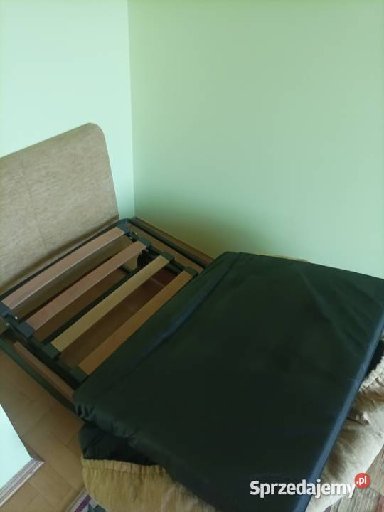 ŁóżkoFotel rozkładany jednoosobowy materiał stan Bydgoszcz