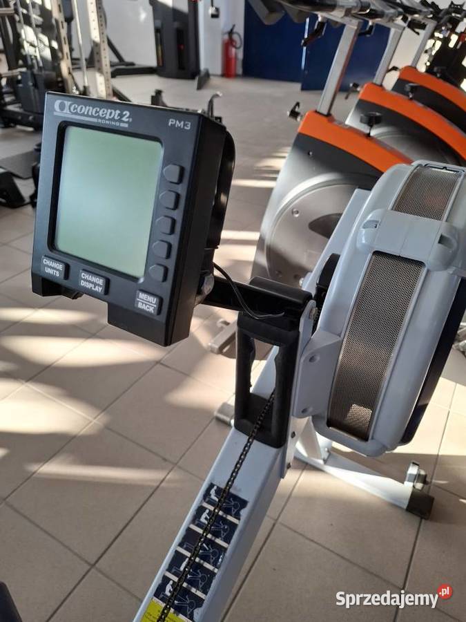 Wioślarz Concept 2 konsolą PM3 Sprzęt do ćwiczeń Wałcz