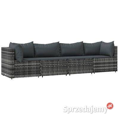 vidaXL 4cz zestaw wypoczynkowy do ogrodu Sofy i kanapy sprzedam