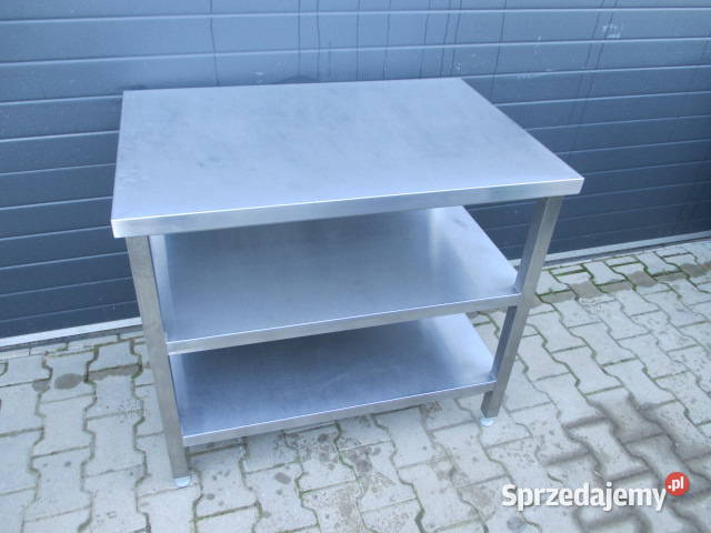 Stół Gastronomiczny Centralny Z 2 Półkami wielkopolskie Ostrów Wielkopolski