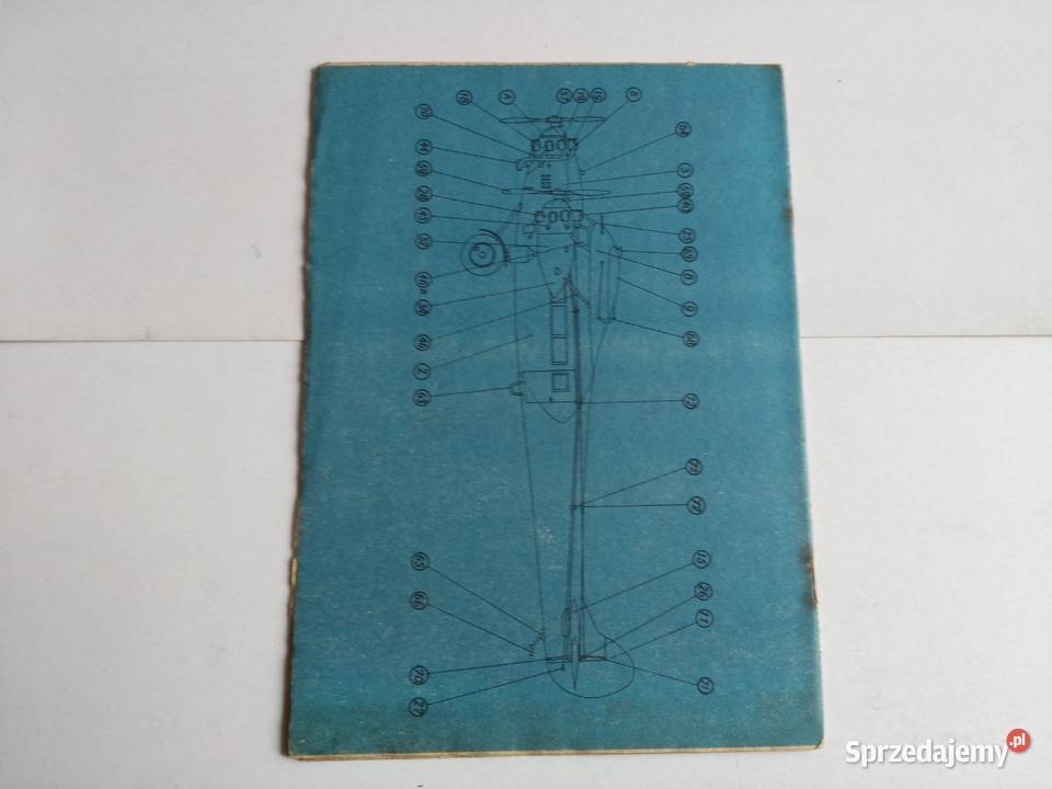 Mały Modelarz 71978 Samolot komunikacyjny Fokker Dąbrowa Górnicza sprzedam