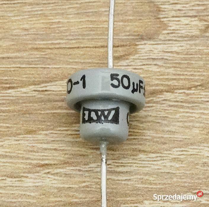 Kondensator tantalowy 50 uF 15 V ETO1 ELWA retro