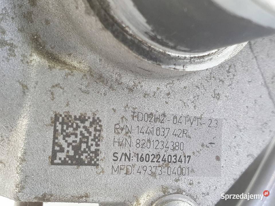 TURBOSPRĘŻARKA Dacia Sandero II 09 TCe turbo Części samochodowe Rudka