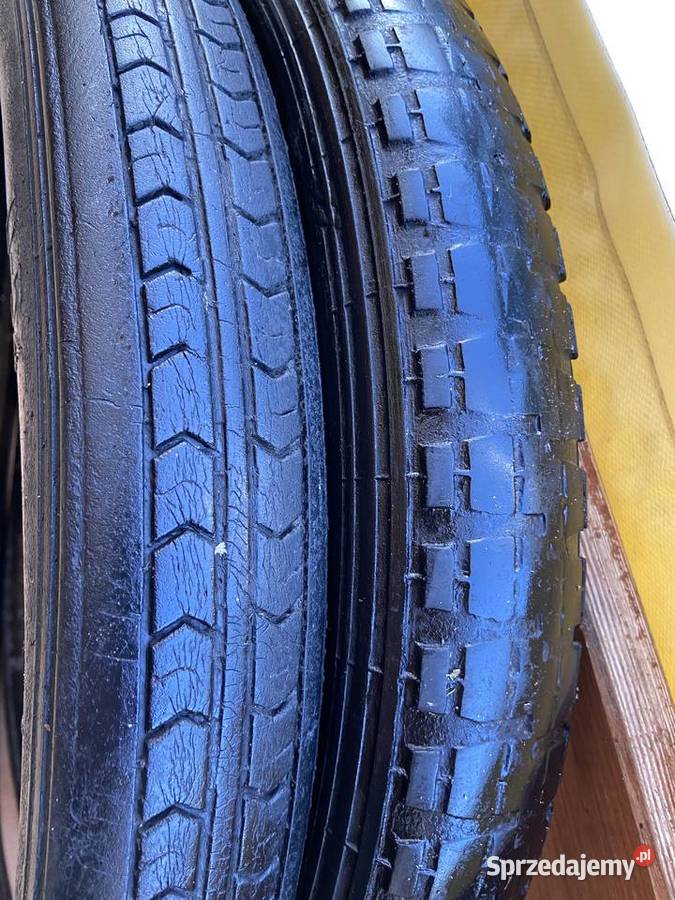 Opony 19 WFM WSK Junak z lat 6070 Stomil Degum Niechorze