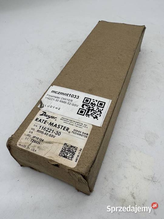 Dwyer 11622130 RMB52SSV Air Flowmeter Warszawa