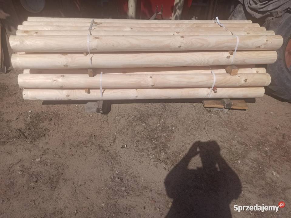 Bale toczone sosnowe Drewno konstrukcyjne Kolbuszowa