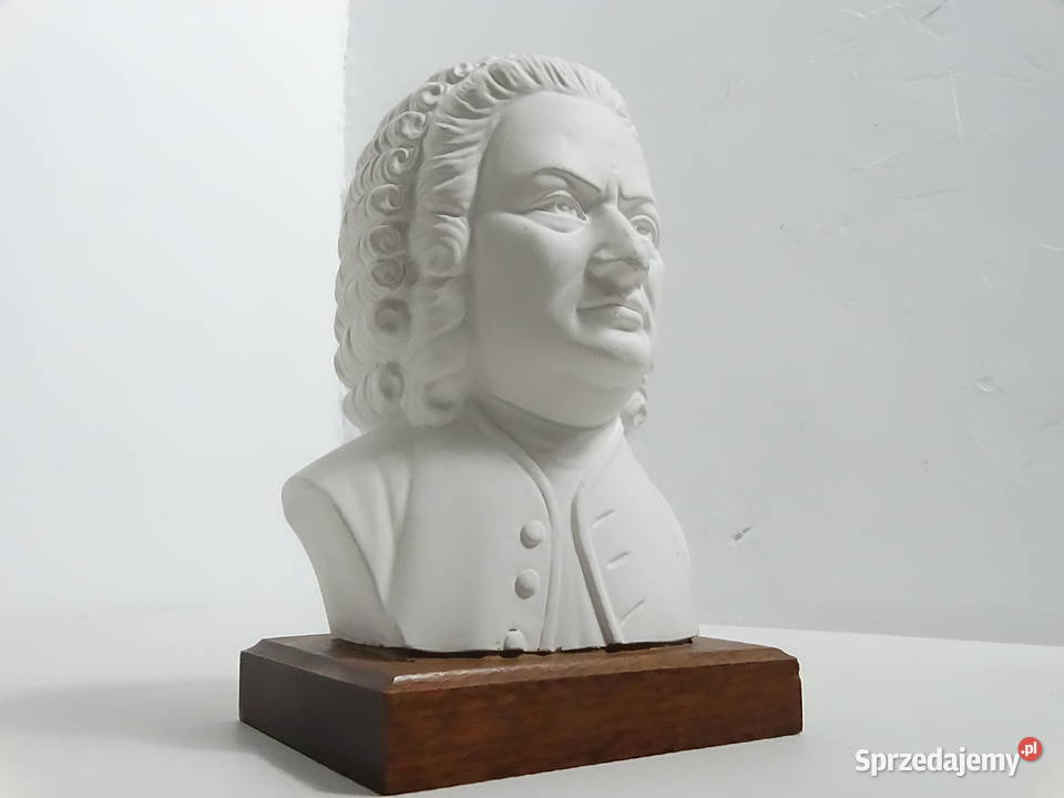 Klasyczne popiersie JS BACH 18 Sygnowane Kolekcje Biłgoraj