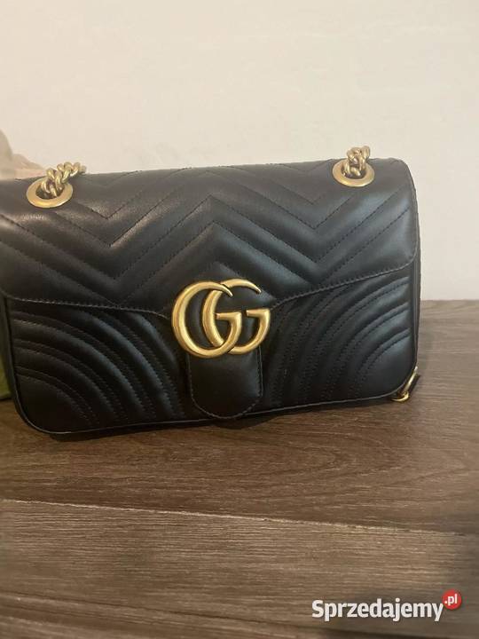 Gucci GG Marmont Idealny stan stylowy dodatek 26cm kujawsko-pomorskie Włocławek
