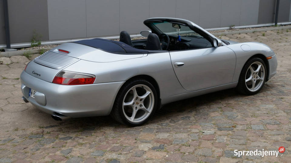 Porsche 911 36 320 Cabrio Manual Skóra Xenon aluminiowe felgi