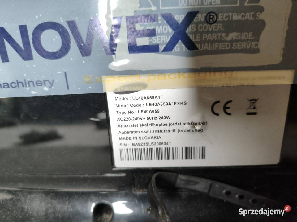 Sprzedam telewizor Samsung Poniatowa