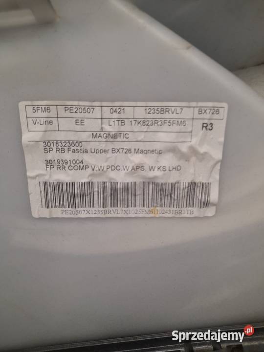 Zderzak tył tylny Ford Puma mk2 VLine 2019 Lublin