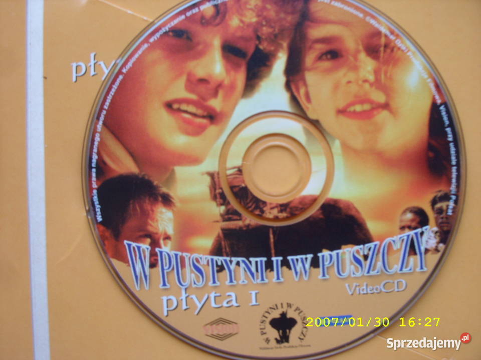 Film na VCD W PUSTYNI I W PUSZCZY 2 CD 2 płyty