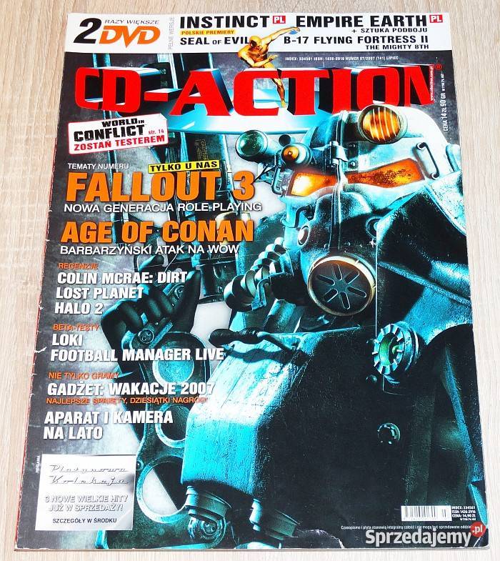 Magazyn CDACTION numer 141 z lipca 2007 roku Gliwice
