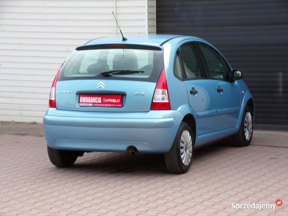 Citroen C3 Klimatyzacja Gwarancja 14 74 2007 I Mikołów