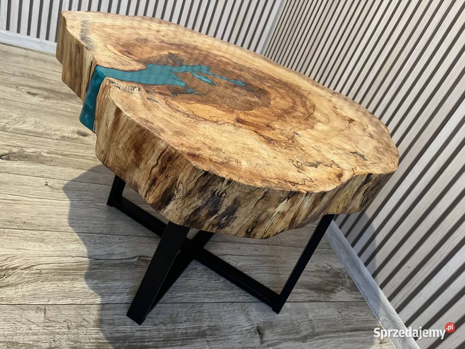 Stoliki kawowe plaster akacji orzecha dębu małopolskie Inwałd