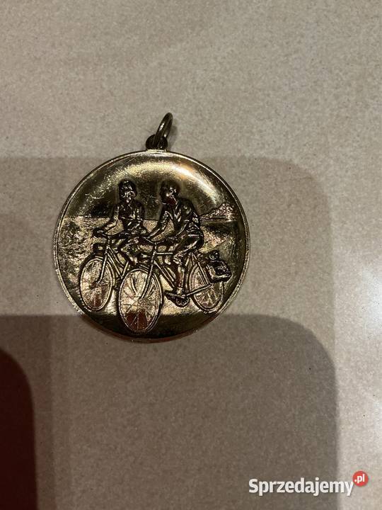 Medal Pozłacany Vintage Kolekcje lubuskie Nowa Sól