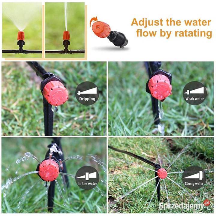 Zestaw do nawadniania kropelkowego system Zamość