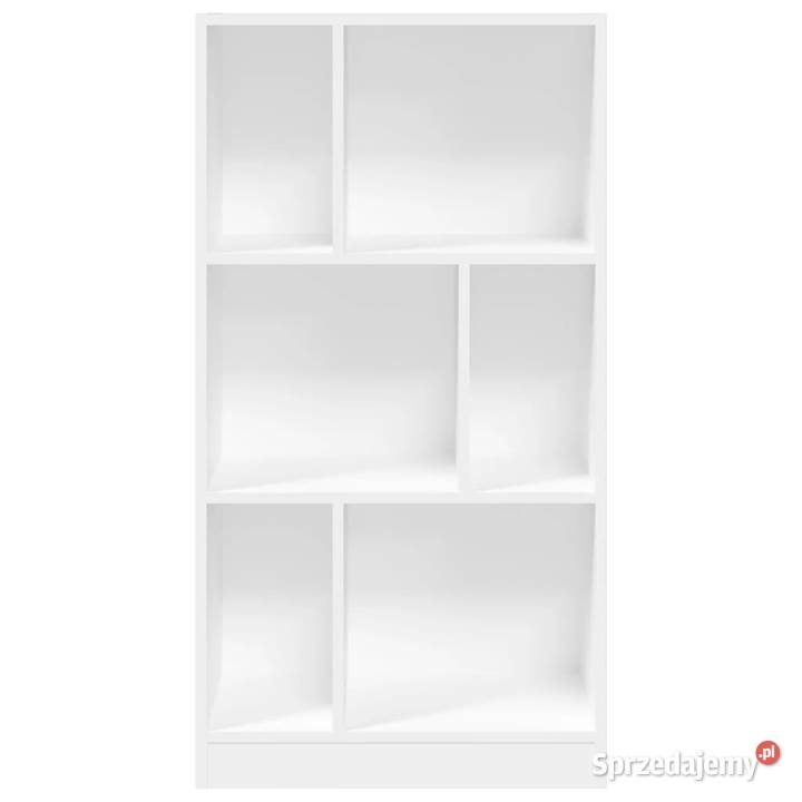Regał biały 57x285x1075 materiał drewnopochodny Regały Warszawa sprzedam