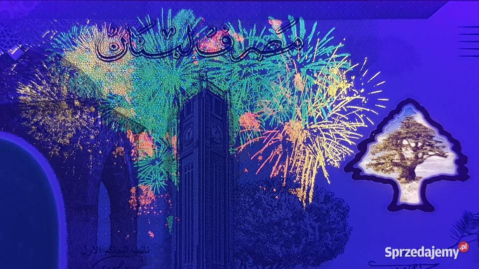 LIBAN 100000 livrów 2020 r UNC PWPW Numizmatyka pomorskie