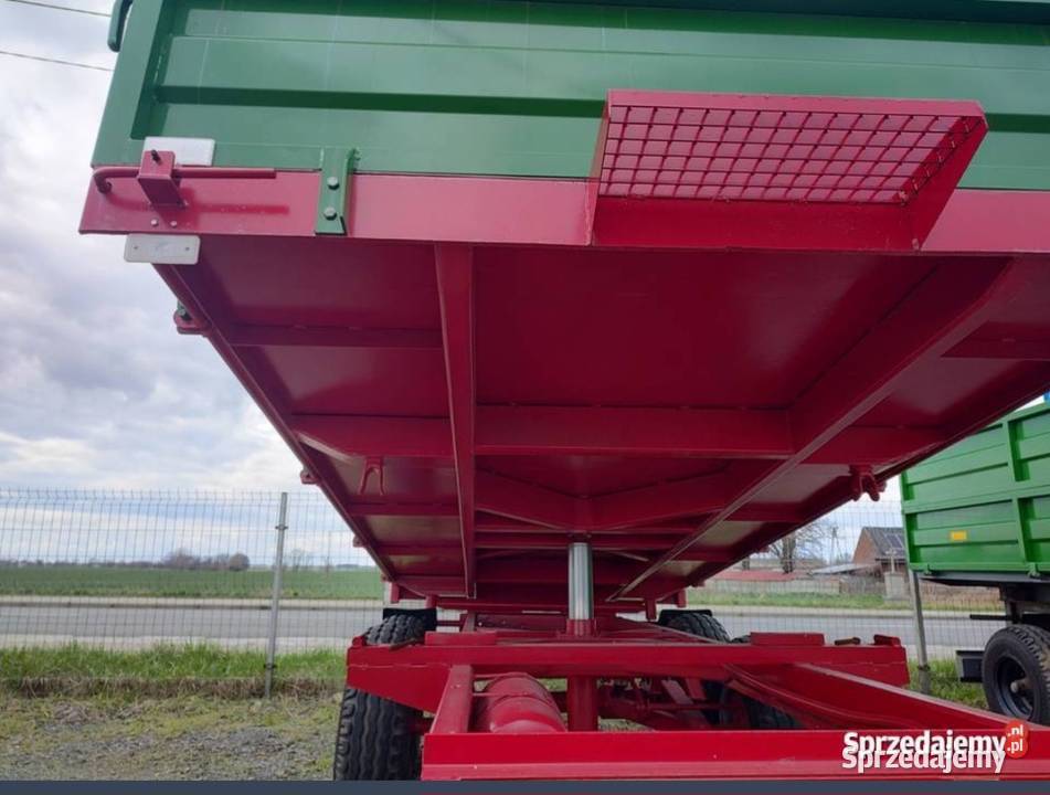 Przyczepa Tandem 3 stronny wywrót Mokra