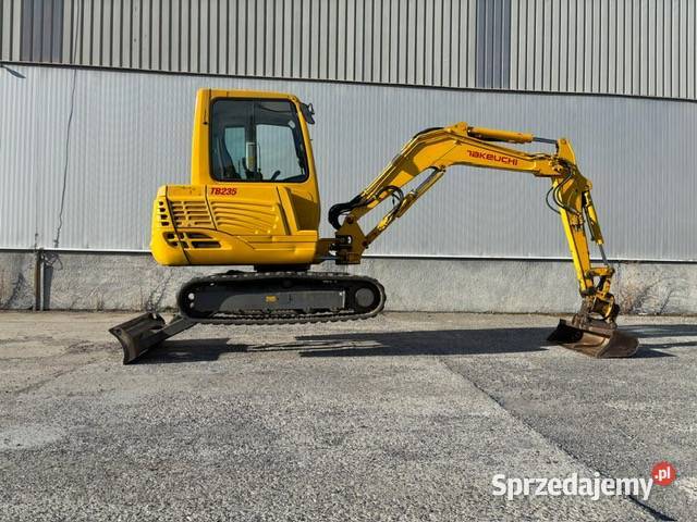 Minikoparka Takeuchi TB235 2014 r dolnośląskie Chojnów