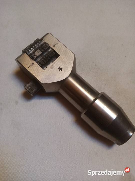 Numerator tarczowy 5mm solidny 6mm wybijam Pozostałe Tarnowskie Góry