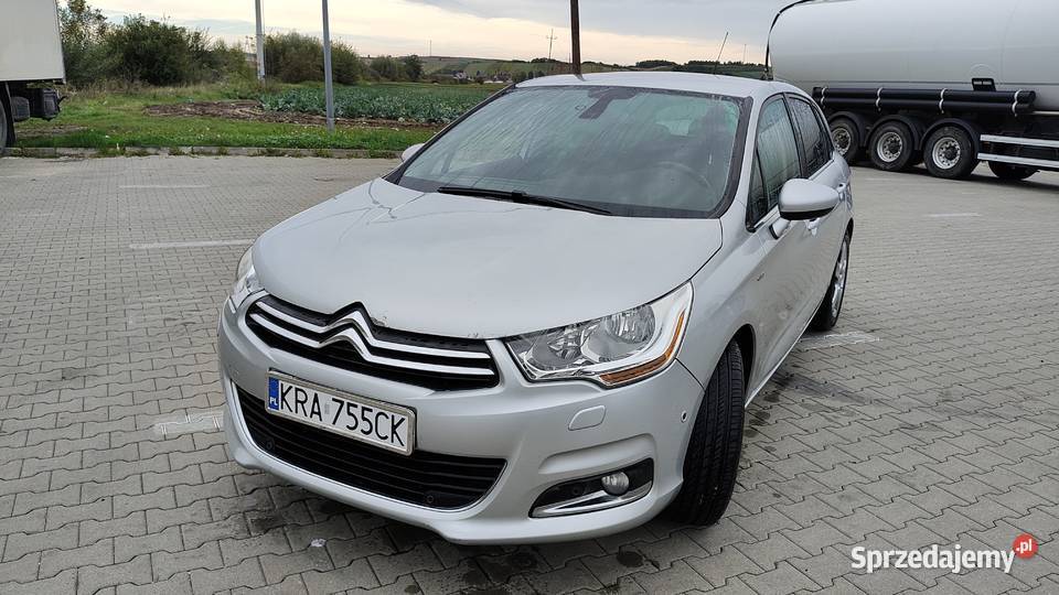 Citroen C4 16 THP 105 przebiegu małopolskie Wawrzeńczyce