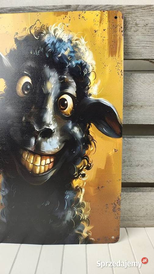 Tabliczka metalowa Wyposażenie wnętrz Łódź