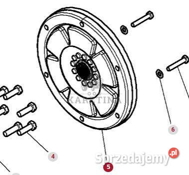 Massey Ferguson 5410 Tłumik Drgań 4306942M2 wielkopolskie Jastrzębniki
