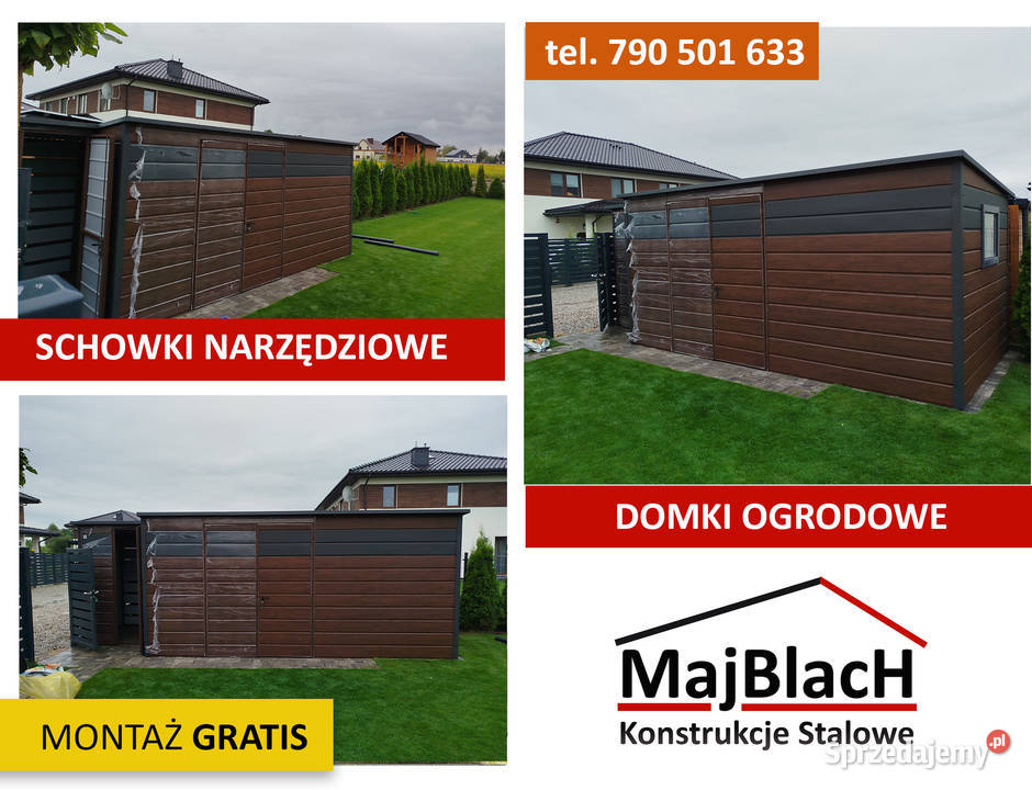 Wiata Śmietnikowa 4x1 Śmietnik Altana Bielsko-Biała