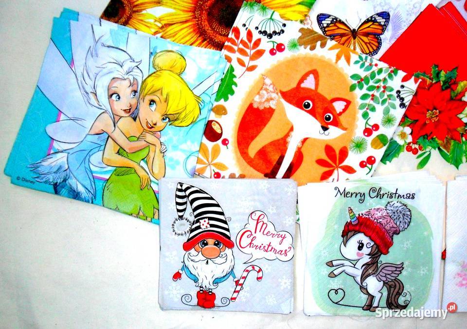 Serwetki papierowe do decoupage Zestaw prawie lubelskie Biała Podlaska