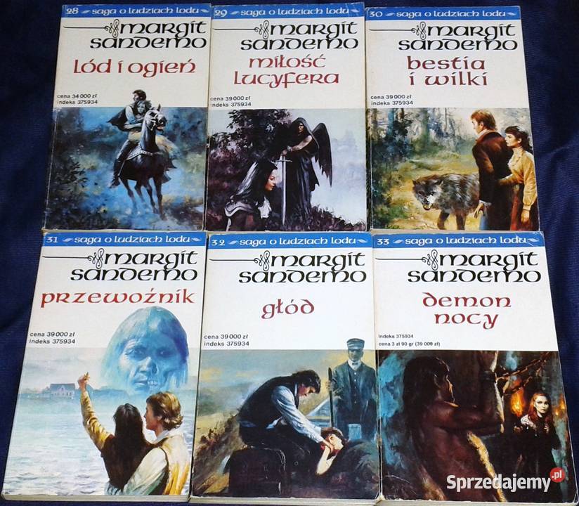 Saga o Ludziach Lodu 44 części Margit Sandemo Chełm