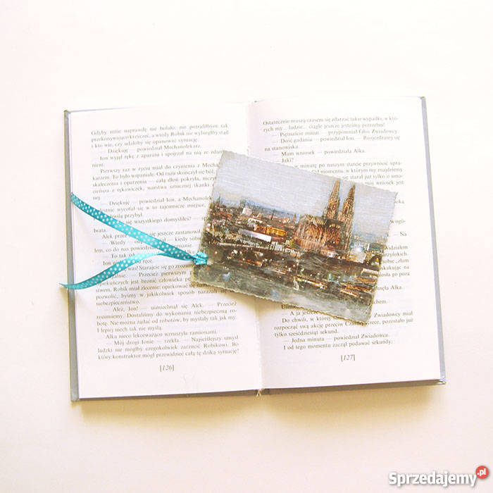 zakładka do książki shabby chic zakładka z śląskie Katowice