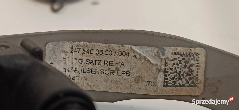 MERCEDES W247 WIĄZKA CZUJNIKA ABS 2475400800