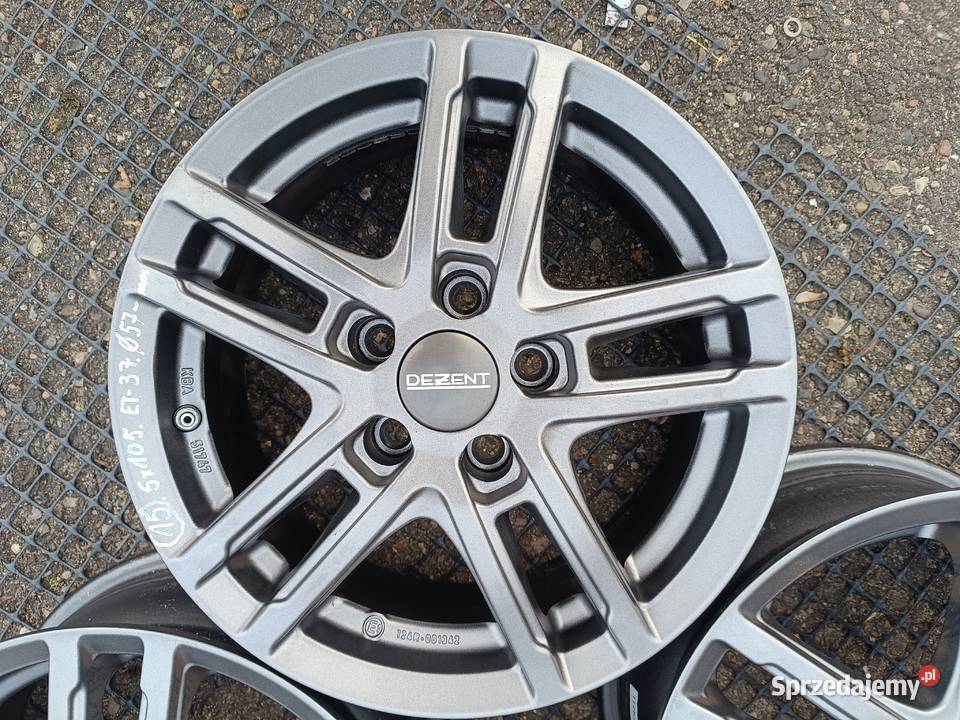 Felgi aluminiowe 15 rozstaw 5x105 Opel Astra J i lubuskie Gorzów Wielkopolski