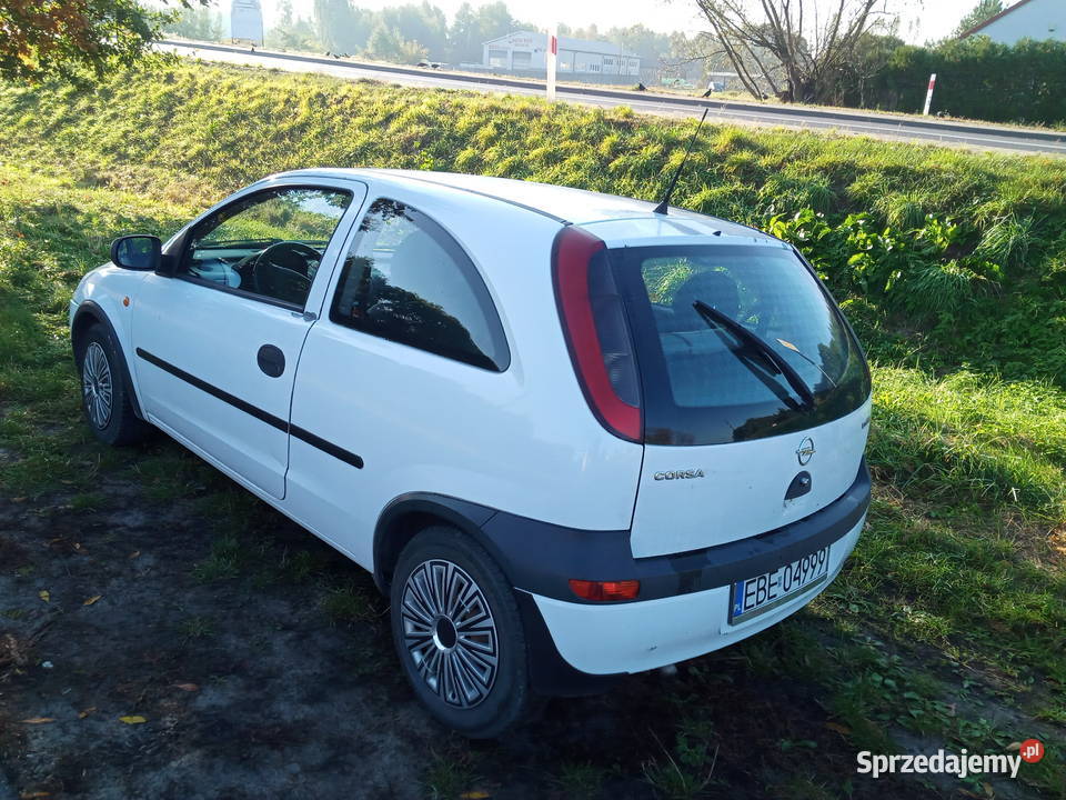 Opel Corsa C bez korozji Ocynk 2003r 17 CDTI w łódzkie Piotrków Trybunalski sprzedam