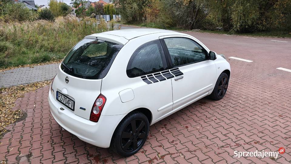 Nissan Micra K12 Lift 12 benzyna nawigacja klima Rokietnica