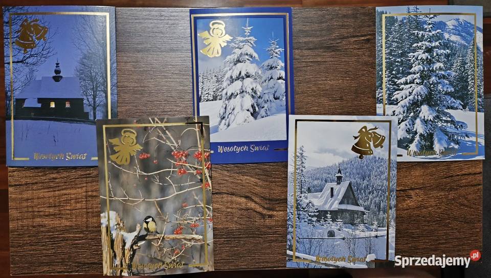 Pocztówki świąteczne Boże Narodzenie mazowieckie Warszawa