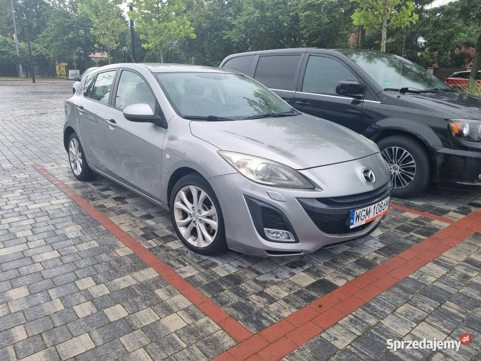 Mazda 3 SPORT 22 keyless dobra 2010r 2200cm3 mazowieckie Grodzisk Mazowiecki