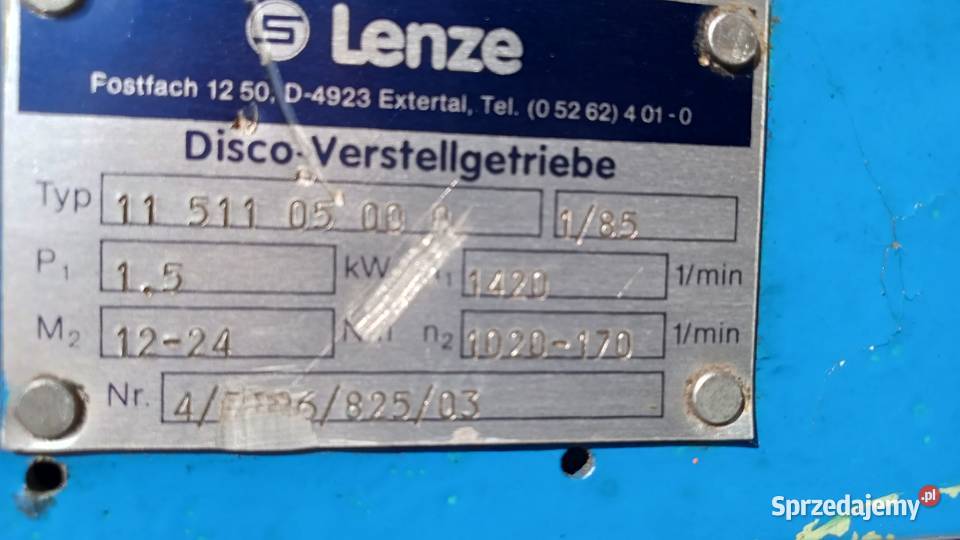 Przekładnia z płynną regulacją