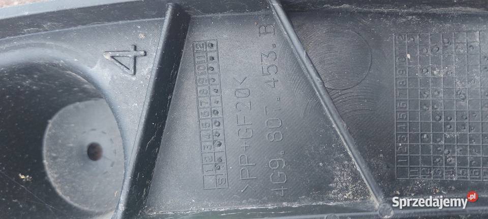 Ślizg zderzaka tył AUDI RS6 C7 4G9807458 Szczecin