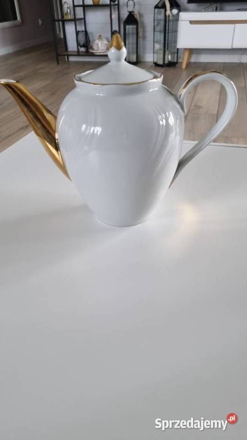 Dzbanek Do Kawy Porcelana Francuska De Lux Ceramika i szkło Wola Podłężna
