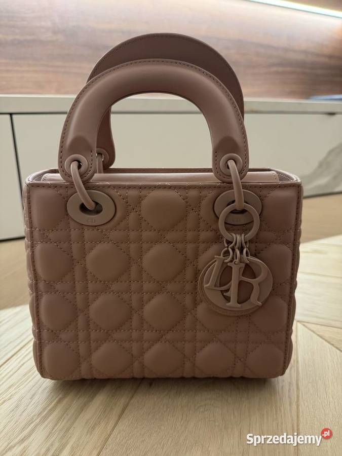Torebka Lady Dior Nude Medium Torby i torebki Galanteria i dodatki Wrocław