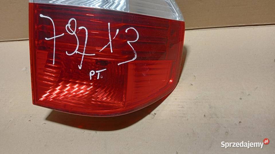 BMW X3 E83 MPAKIET LIFT LAMPA TYŁ PRAWA wielkopolskie Zbierkowo sprzedam