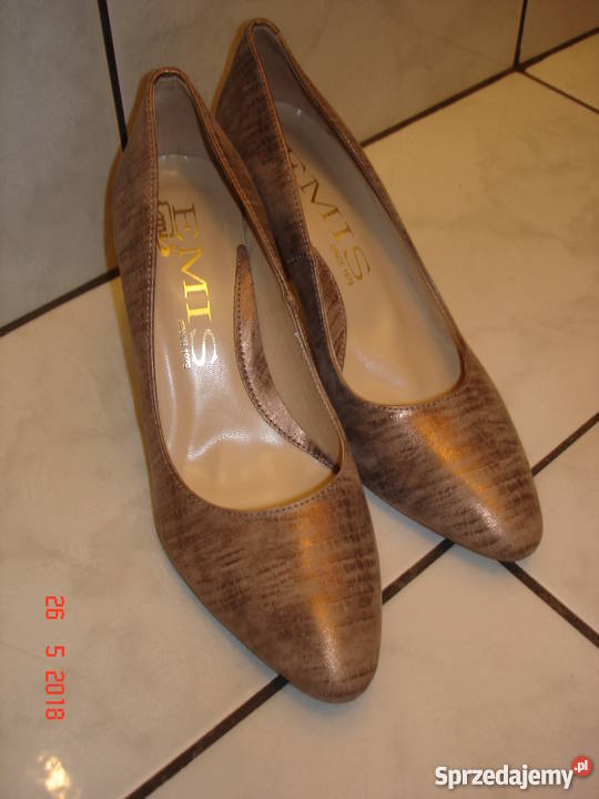 Butyczółenka 38 klasyczne eleganckie naturalna Damskie Częstochowa