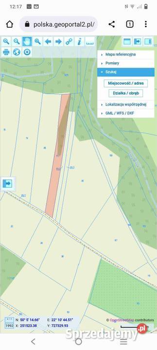 Działka rolna 14 arów Krzemienica sprzedam